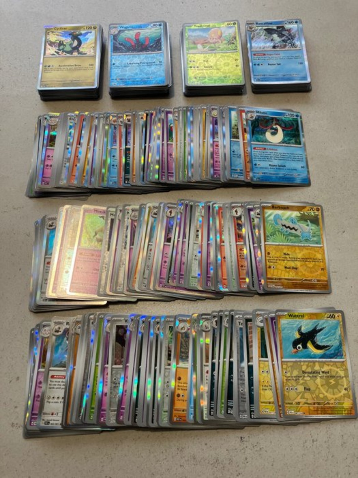 Carte Pokémon Holo e Reverse
